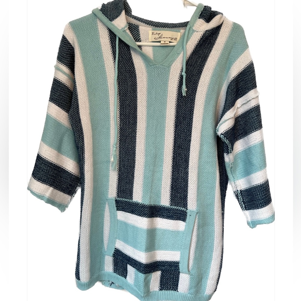 Vintage Havana Women’s Pullover Hoodie Size M Short Sleeved